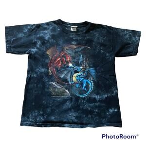 Dueling Dragon vintage tshirt universal studio